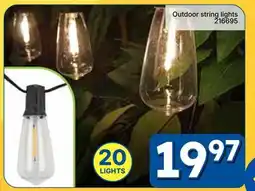 Rossy Outdoor string lights offer