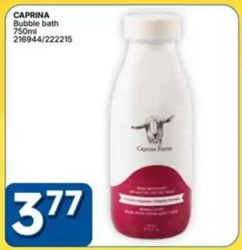 Rossy CAPRINA Bubble bath offer