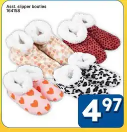 Rossy Asst. slipper booties offer