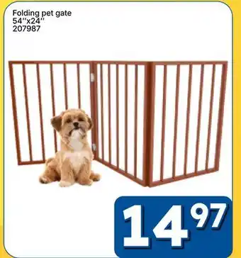 Rossy Folding pet gate offer
