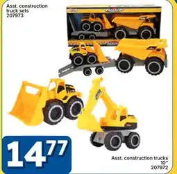 Rossy Asst. construction truck sets offer