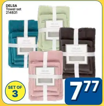 Rossy DELSA Towel set offer