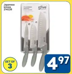 Rossy 5Five Japanese knives offer