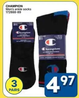 Rossy CHAMPION Men's ankle socks offer