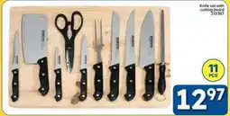 Rossy Knife set with cutting board offer