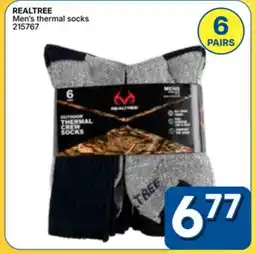 Rossy REALTREE Men's thermal socks offer