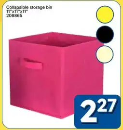 Rossy Collapsible storage bin offer