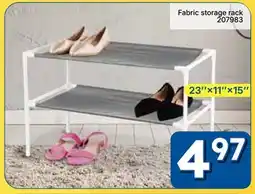 Rossy Fabric storage rack offer