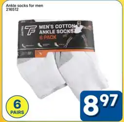 Rossy TF Ankle socks for men offer