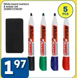Rossy White board markers & eraser set offer