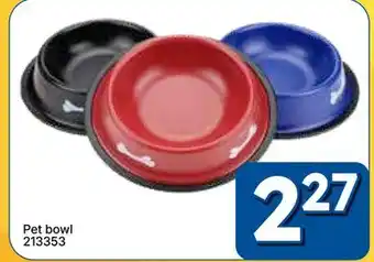 Rossy Pet bowl offer
