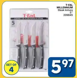 Rossy T-FAL MILLENNIUM Steak knives offer