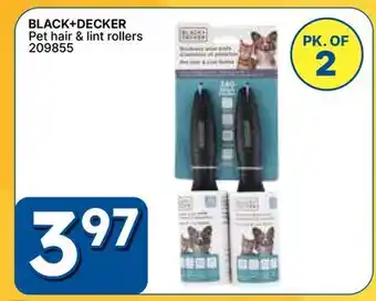 Rossy BLACK+DECKER Pet hair & lint rollers offer