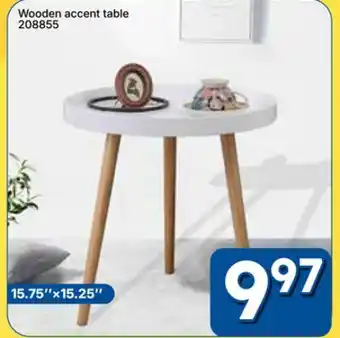 Rossy Wooden accent table offer