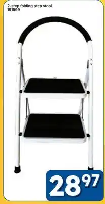 Rossy 2-step folding step stool offer