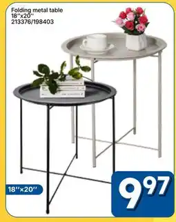 Rossy Folding metal table offer