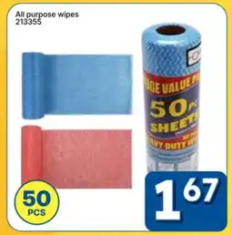 Rossy All purpose wipes offer
