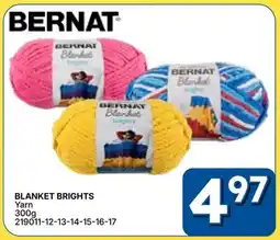 Rossy BERNAT BLANKET BRIGHTS Yarn offer
