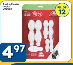 Rossy Asst. adhesive hooks offer