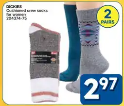 Rossy DICKIES Cushioned crew socks for women offer