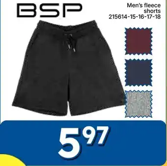 Rossy BSP Men's fleece shorts offer