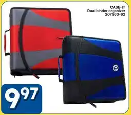 Rossy CASE-IT Dual binder organizer offer