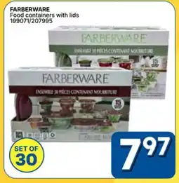 Rossy FARBERWARE Food containers with lids offer
