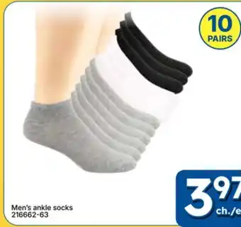Rossy Men's ankle socks offer