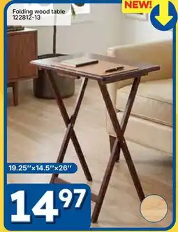 Rossy Folding wood table offer