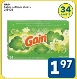 Rossy GAIN Fabric softener sheets offer