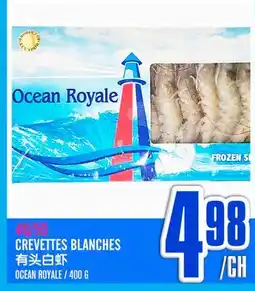 Marché Lian Tai OCEAN ROYALE 40/50 CREVETTES BLANCHES offer