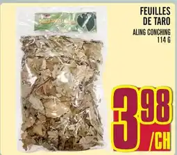 Marché Lian Tai FEUILLES DE TARO offer