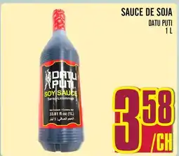 Marché Lian Tai SAUCE DE SOJA DATU PUTI offer