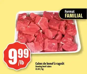 Bonanza Cubes de bœuf à ragout offer