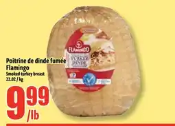 Bonanza Flamingo Smoked turkey breast offer