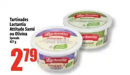 Bonanza Tartinades Lactantia Attitude Santé ou Olivina offer