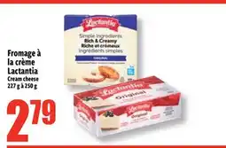 Bonanza Fromage à la crème Lactantia offer