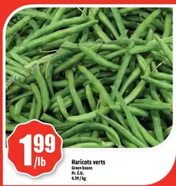 Bonanza Green beans offer