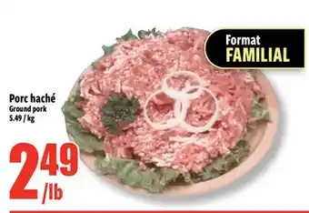 Bonanza Porc haché offer