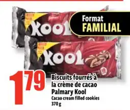 Bonanza Palmary Kool Cacao cream filled cookies offer