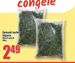 Bonanza Épinards hachés offer