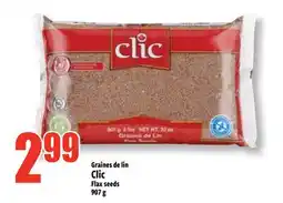 Bonanza Graines de lin Clic offer