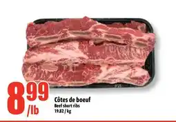 Bonanza Beef short ribs offer