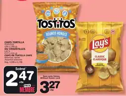 Marches Tradition CHIPS TORTILLA TOSTITOS (204 à 254 g) OU CRUSTULES (117 à 218 g) offer