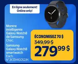 Walmart Samsung Galaxy Watch8 smartwatch offer