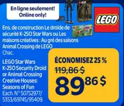 Walmart LEGO Star Wars K-250 Security Droid offer