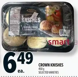 Metro Crown knishes offer