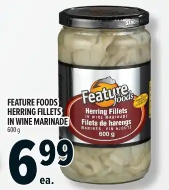 Metro Feature foods herring fillets in wine marinade offer