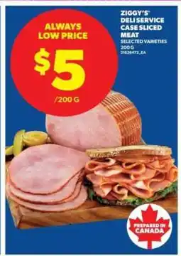 Real Canadian Superstore Ziggy's Deli Service Case, Sliced Meat offer