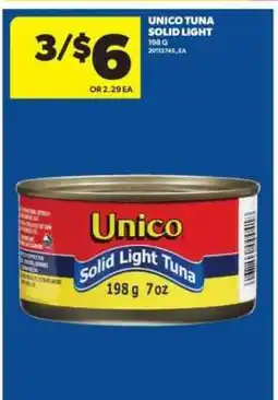 Real Canadian Superstore Unico Tuna Solid Light offer